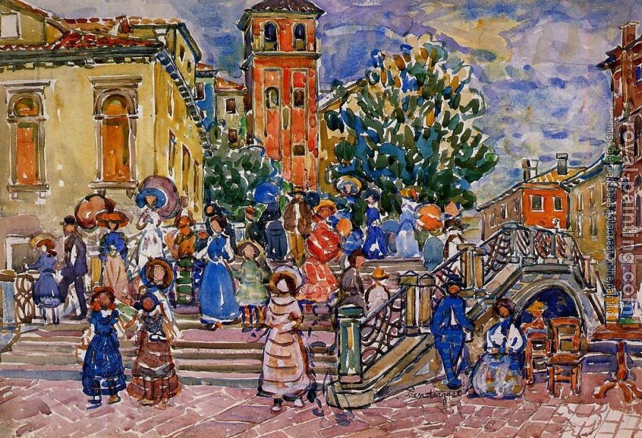 Maurice Brazil Prendergast : Venice II Maurice Brazil Prendergast : Venice II